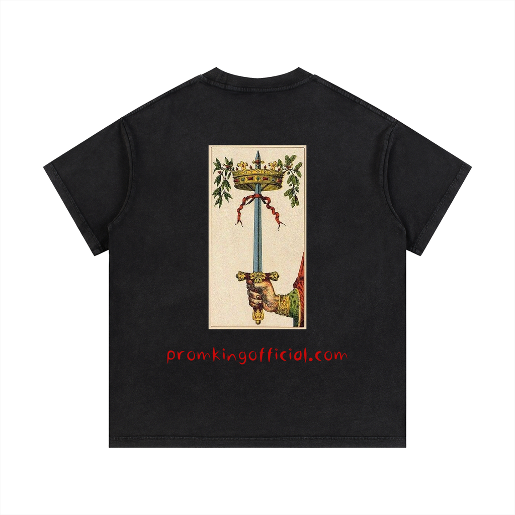 Prom King Vintage Wash Cotton T-Shirt
