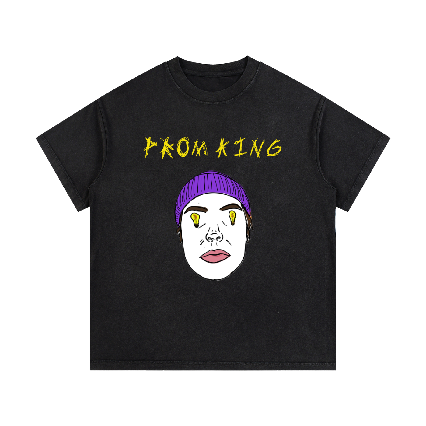 Prom King Vintage Wash Cotton T-Shirt